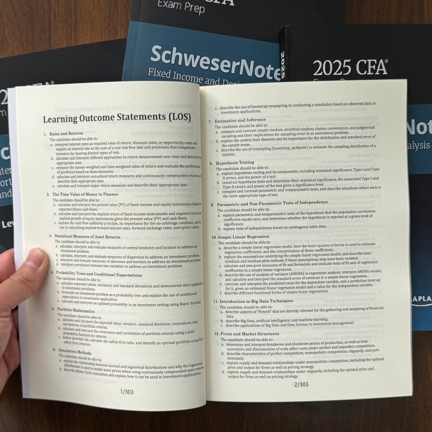 2025 CFA Level 1 SchweserNotes Fimancial Statement Analysis and Equity Investments,Quantitative Methods, English Notes Books