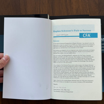 2025 CFA Level 1 SchweserNotes Fimancial Statement Analysis and Equity Investments