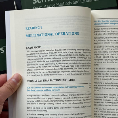 2025 CFA Level 2 Schweser Notes Exam Prep:Quantitative Methods,Financial Statement Analysis,Equity,Fixed Income