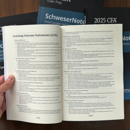 2025 CFA Level 1 SchweserNotes Fimancial Statement Analysis and Equity Investments