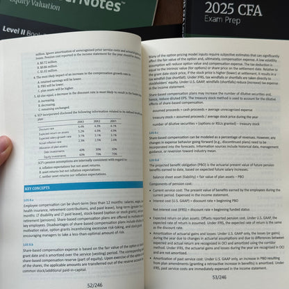 2025 CFA Level 2 Schweser Notes Exam Prep:Quantitative Methods,Financial Statement Analysis,Equity,Fixed Income