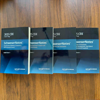 2025 CFA Level 1 SchweserNotes Fimancial Statement Analysis and Equity Investments