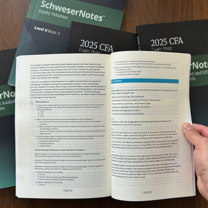 2025 CFA Level 2 Schweser Notes Exam Prep:Quantitative Methods,Financial Statement Analysis,Equity,Fixed Income