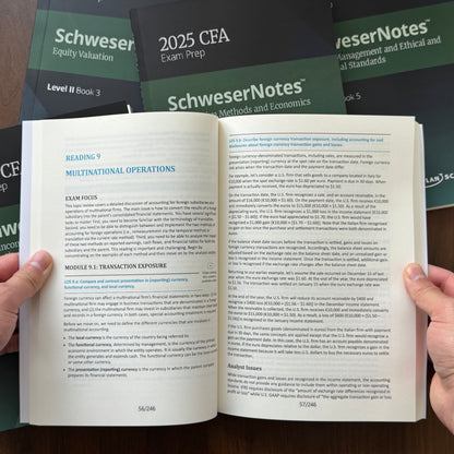 2025 CFA Level 2 Schweser Notes Exam Prep:Quantitative Methods,Financial Statement Analysis,Equity,Fixed Income