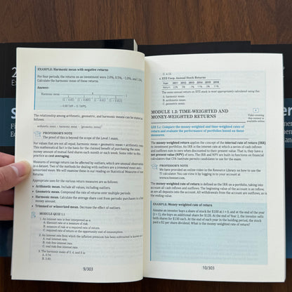 2025 CFA Level 1 SchweserNotes Fimancial Statement Analysis and Equity Investments